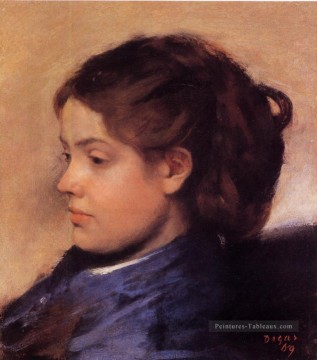 Emma Dobigny Edgar Degas Peinture à l'huile
